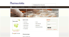 Desktop Screenshot of pharmacologia.com
